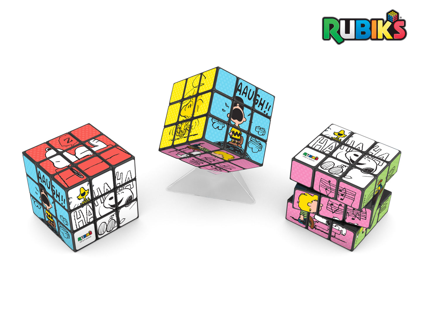 Rubik's Cube x Peanuts Classic Moments Cube