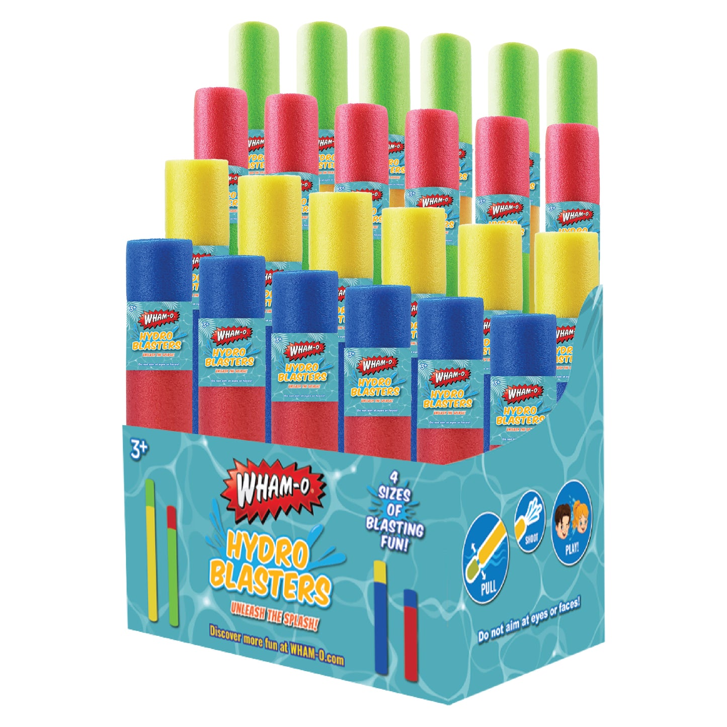 WHAM-O® Hydro Blasters – 24 Unit PDQ Display