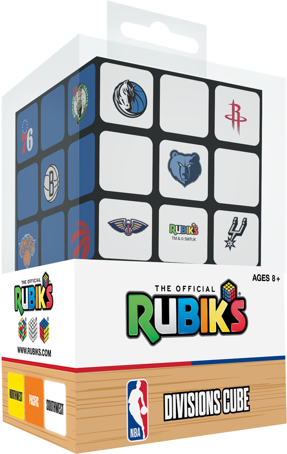 Rubik's x NBA Divisions Cube