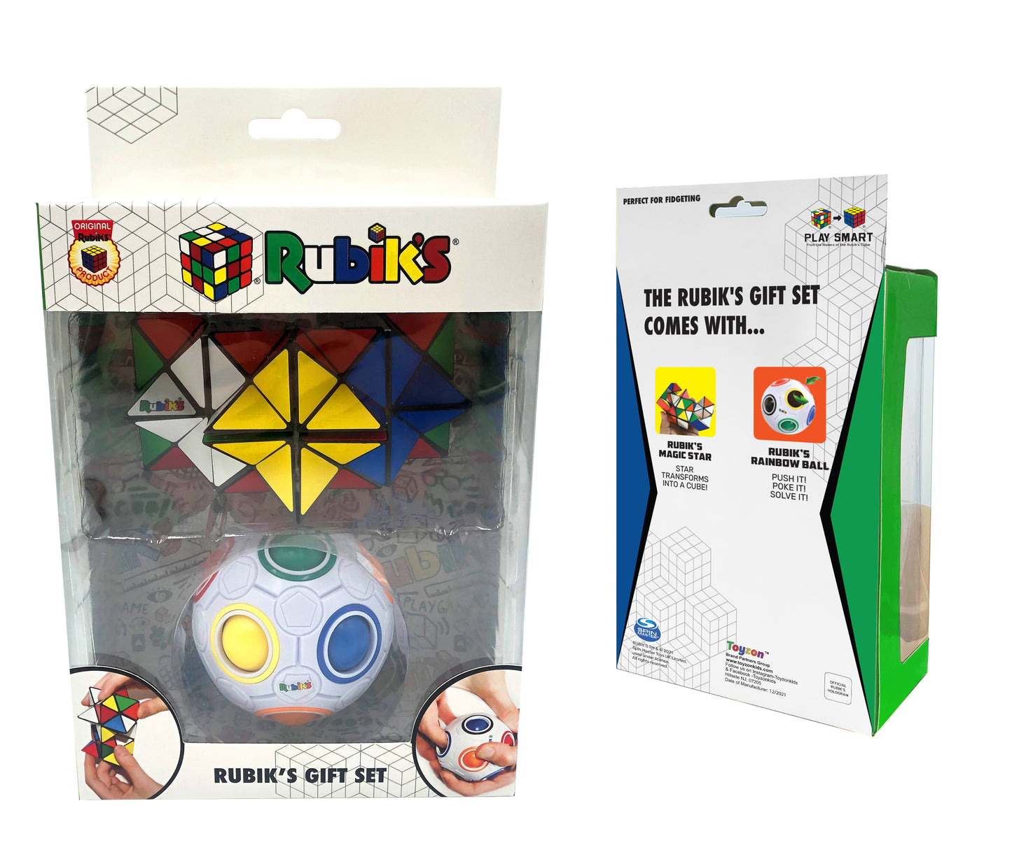 Rubik's Gift Set: Magic Star & Rainbow Ball