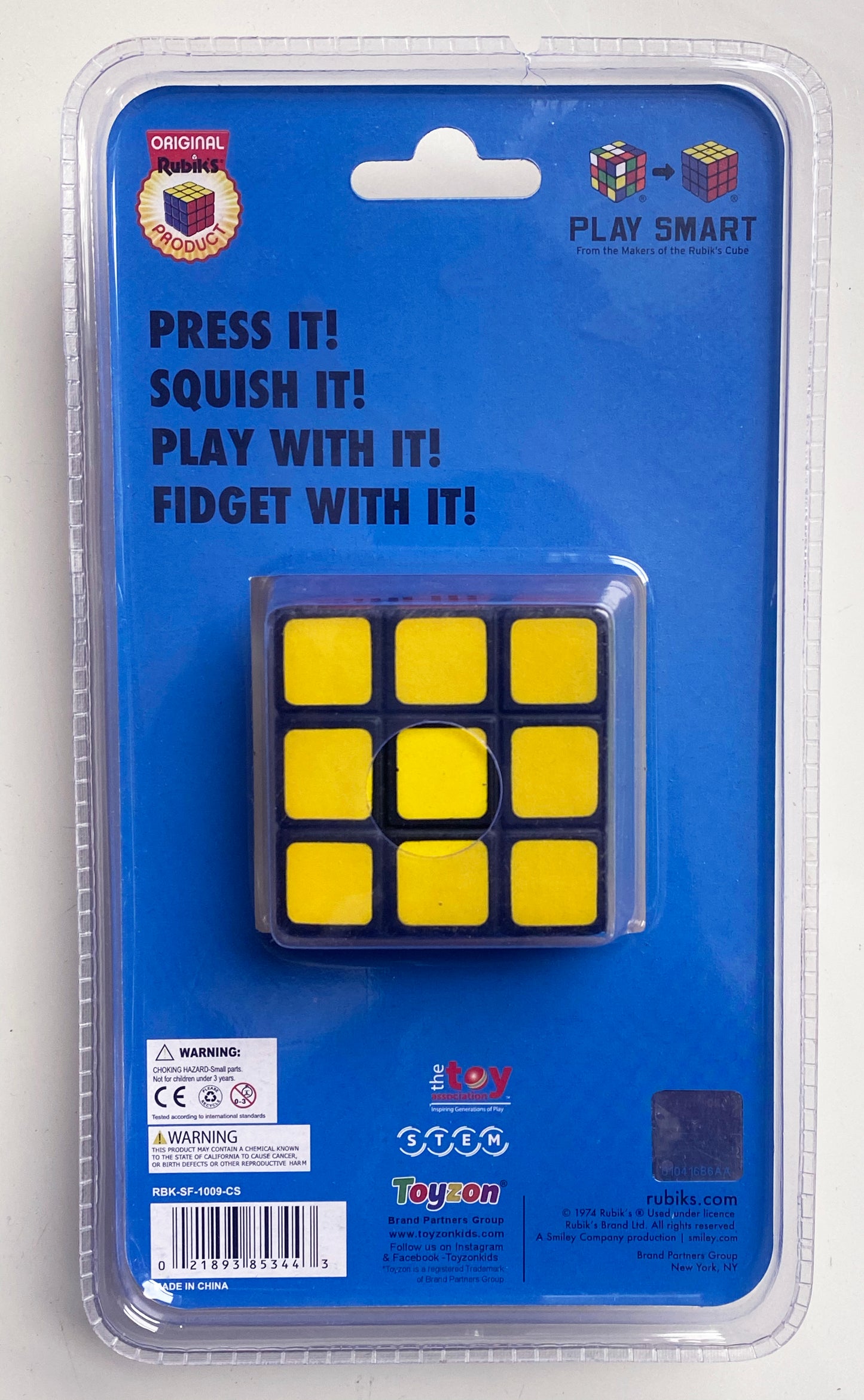 Rubik's - Squishable Foam Cube 2" (Clamshell)