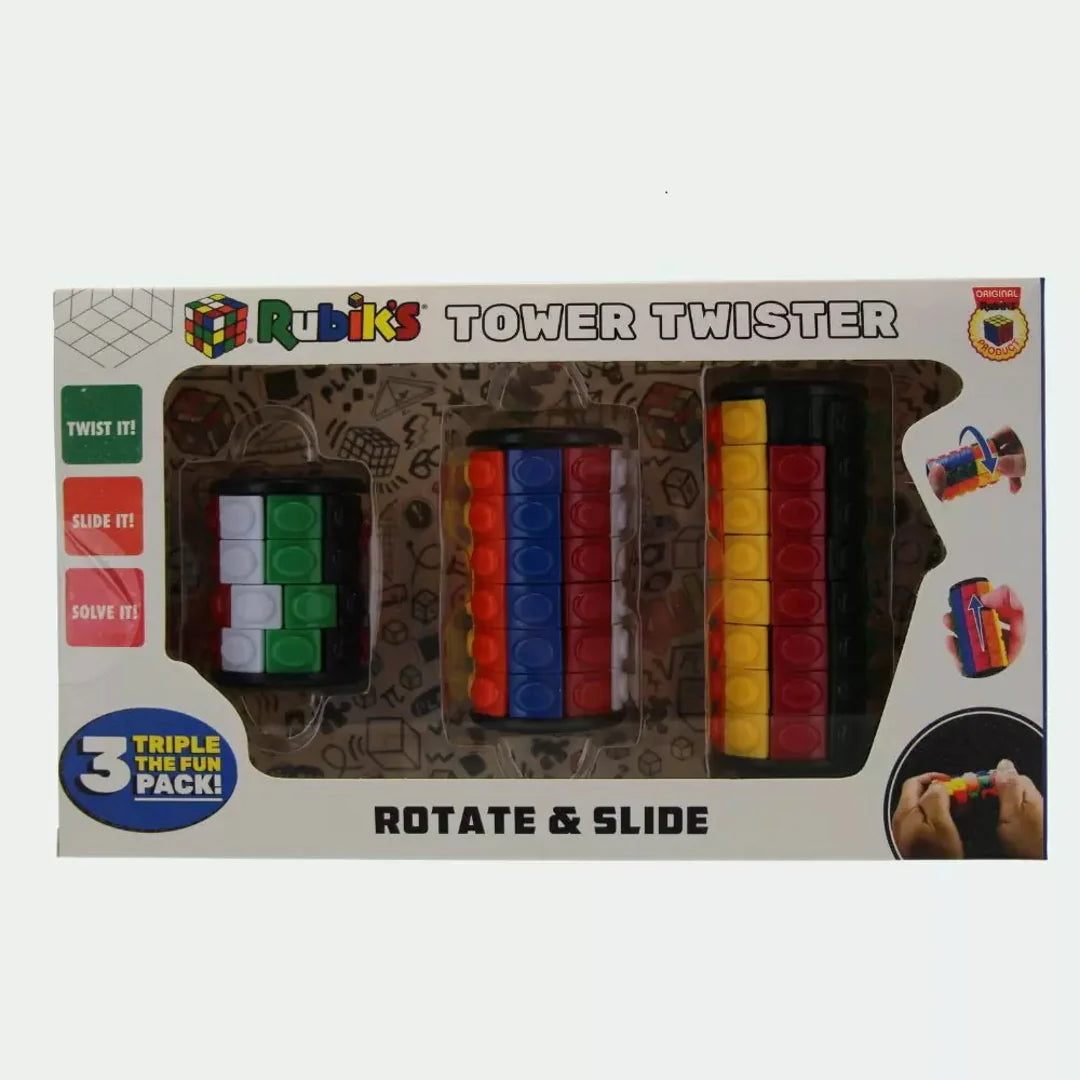 IDEAL Rubik's Tilt Electronic Game: Twist, Turn, Learn Brainteaser IDEAL Rubik's Tilt Electronic Game: Twist, Turn, Learn Brainteaser