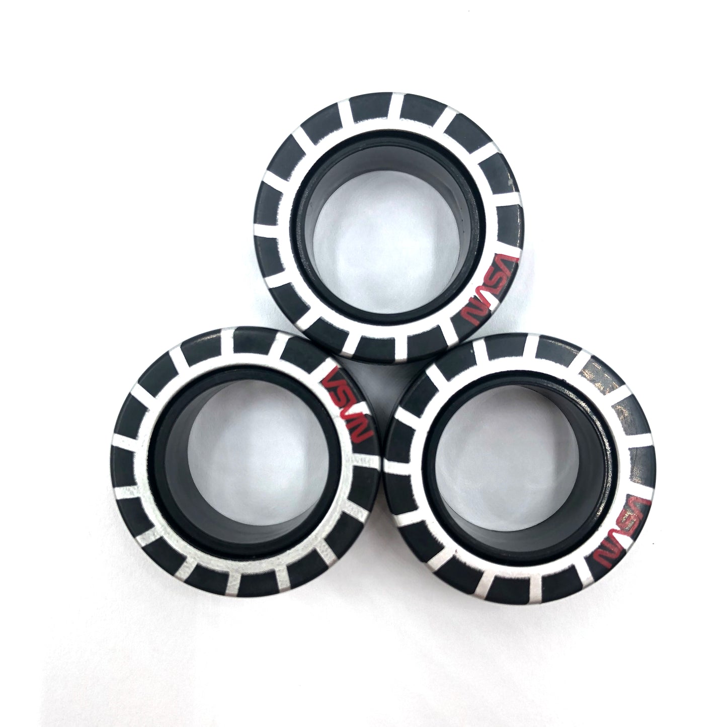 NASA - Space Anomaly Moon Rover Wheels - Magnetic Fidget Toy