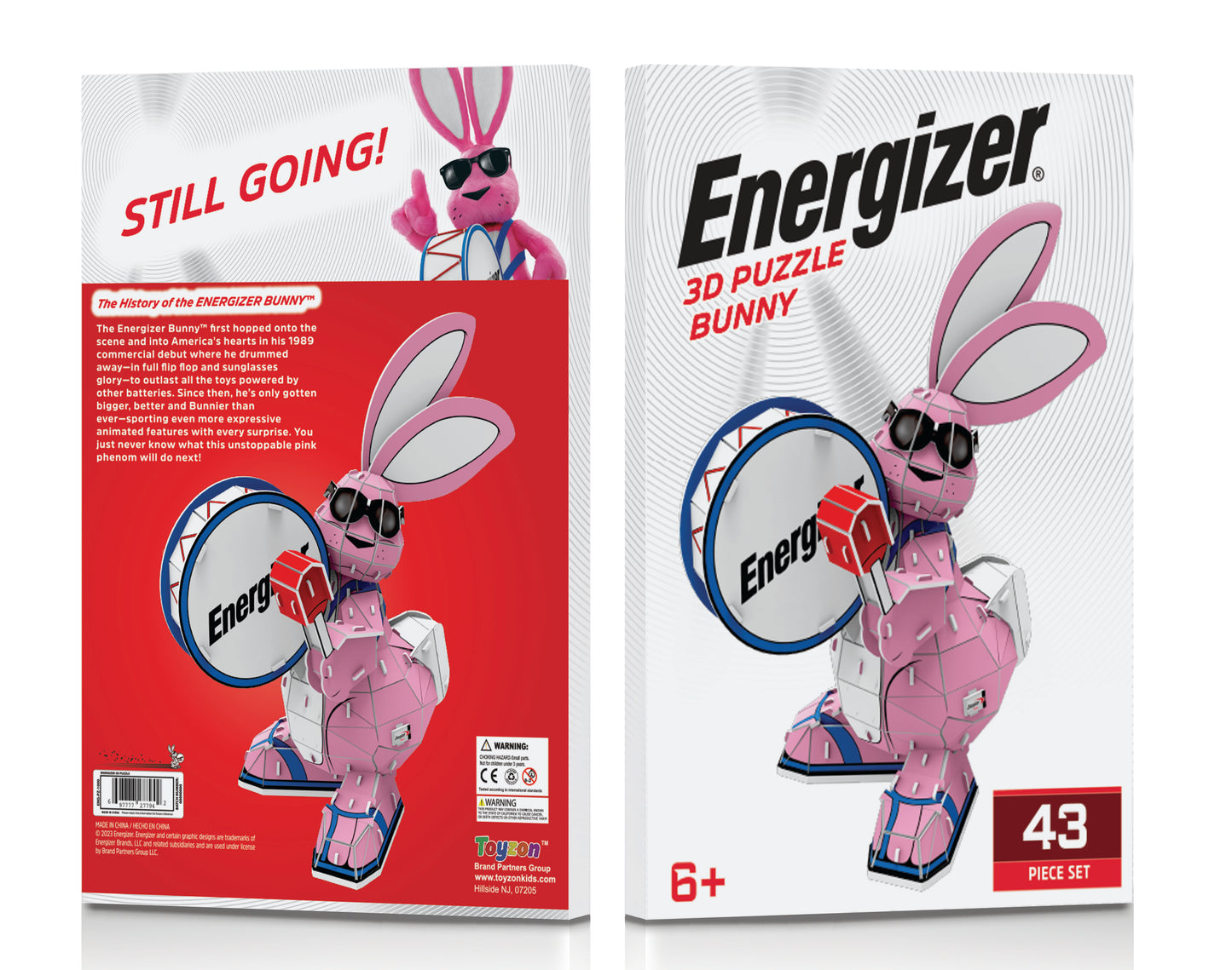 Energizer® 3D Puzzle Bunny - 43 Piece Set