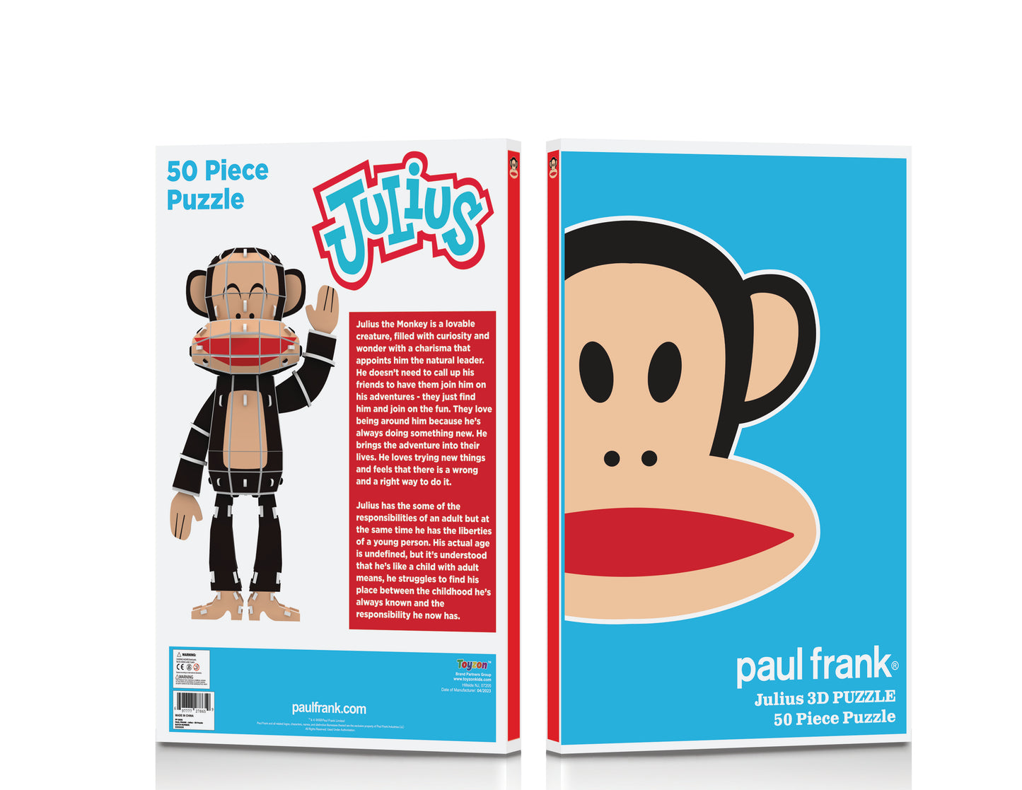 Paul Frank® - Julius 3D Puzzle (50 Piece Set)