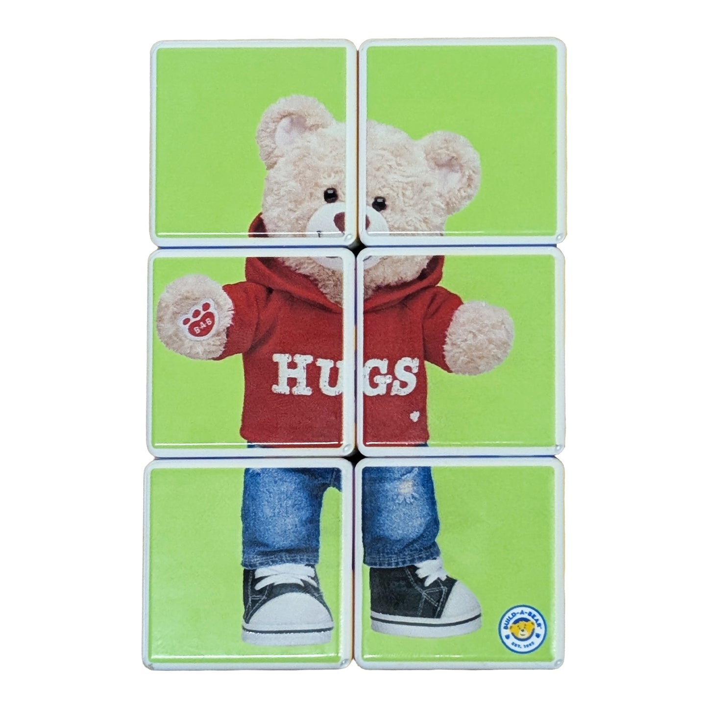 Build-A-Bear Workshop® Magnetic Blocks Puzzle – 6 Piece Mix & Match Cube