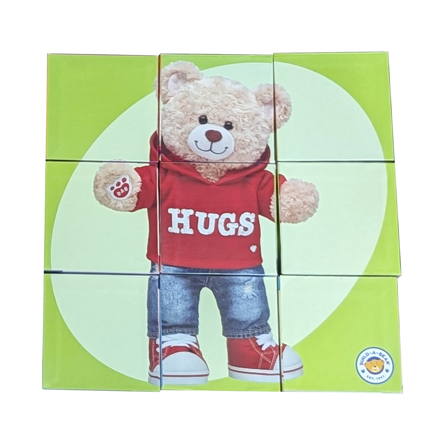 Build-A-Bear Workshop® Jigsaw Block Puzzle – 9 Piece Mix & Match Cube Set