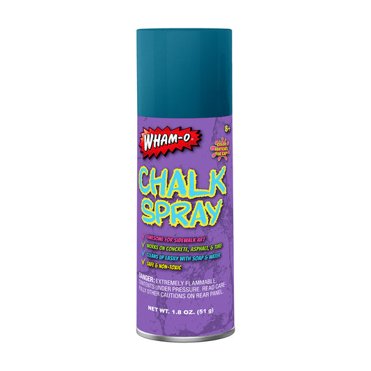 WHAM-O® Chalk Spray – 1.8 oz Washable Spray Chalk (Assorted Colors)