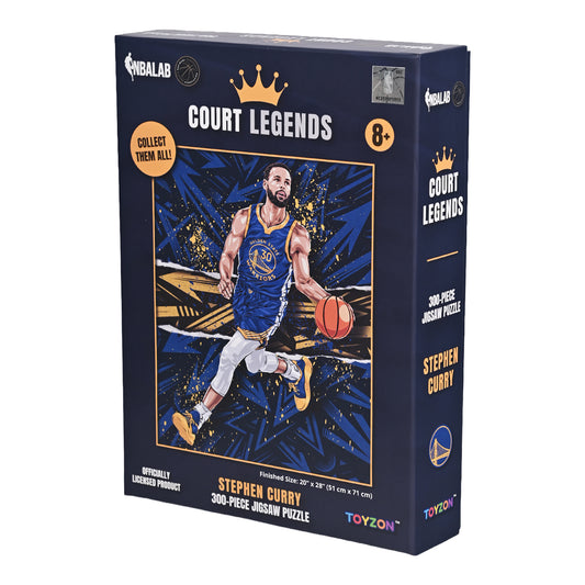NBALAB Court Legends – Stephen Curry NBA 300-Piece Puzzle (20" x 28")