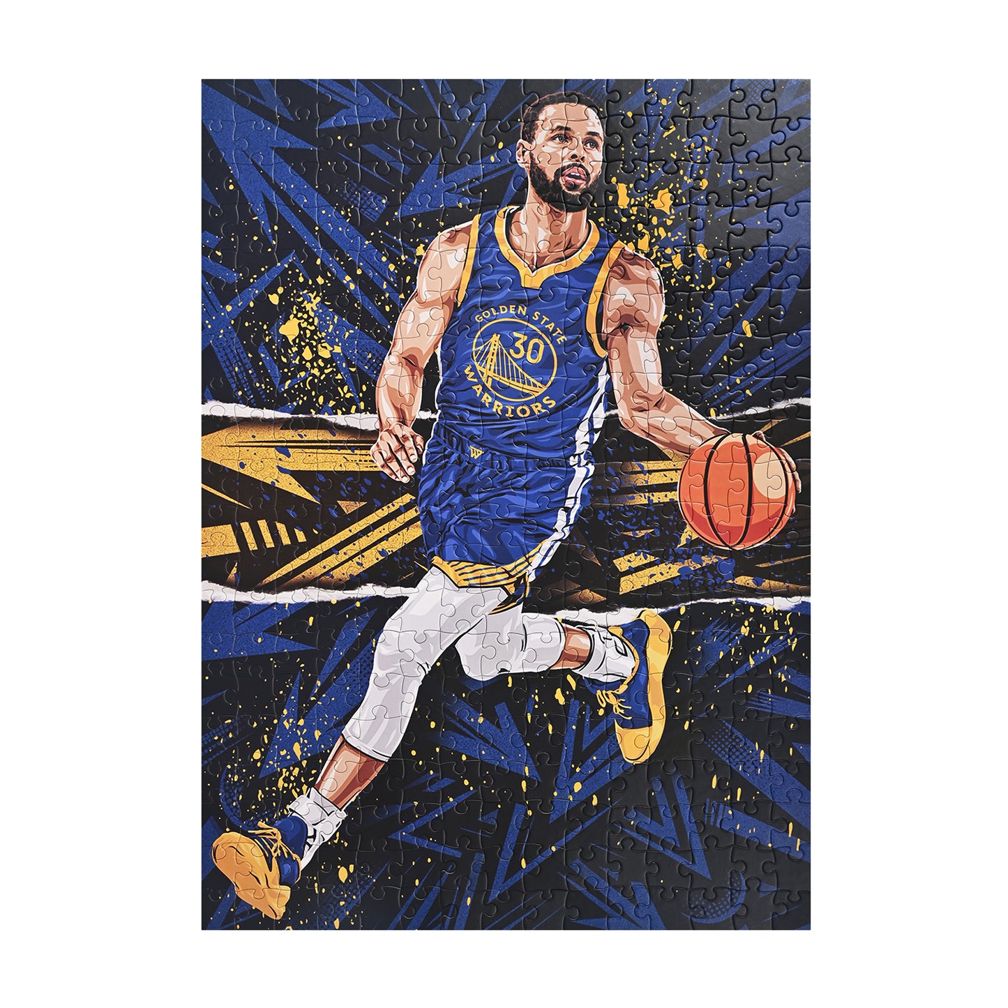 NBALAB Court Legends – Stephen Curry NBA 300-Piece Puzzle (20" x 28")