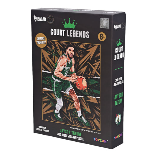 NBALAB Court Legends – Jayson Tatum NBA 300-Piece Puzzle (20" x 28")