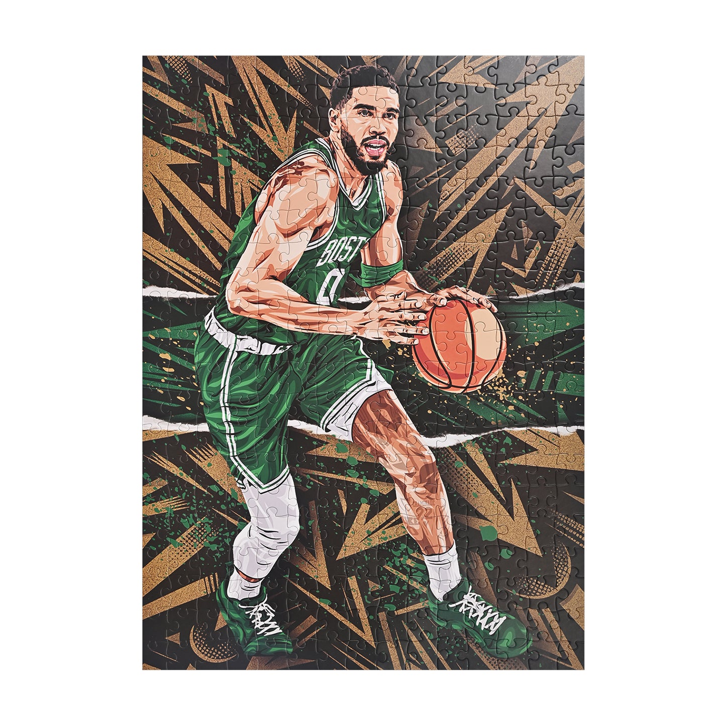 NBALAB Court Legends – Jayson Tatum NBA 300-Piece Puzzle (20" x 28")