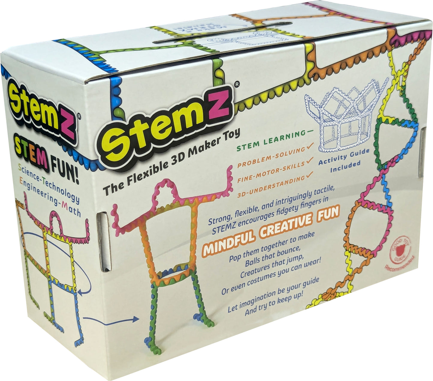 STEMZ®: The Flexible 3D Maker Toy - 36 Pieces Kit