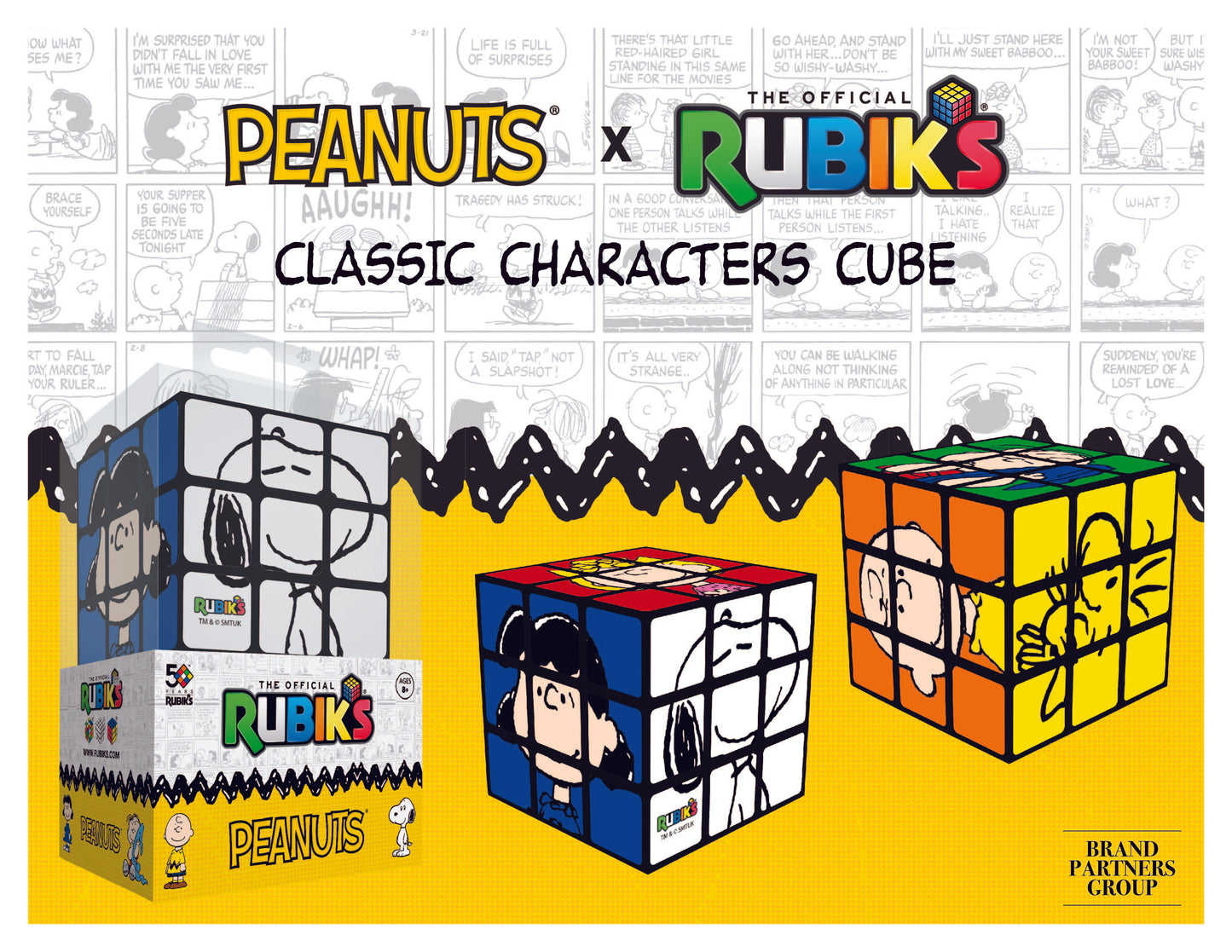 Rubik's x Peanuts Classic Characters Cube