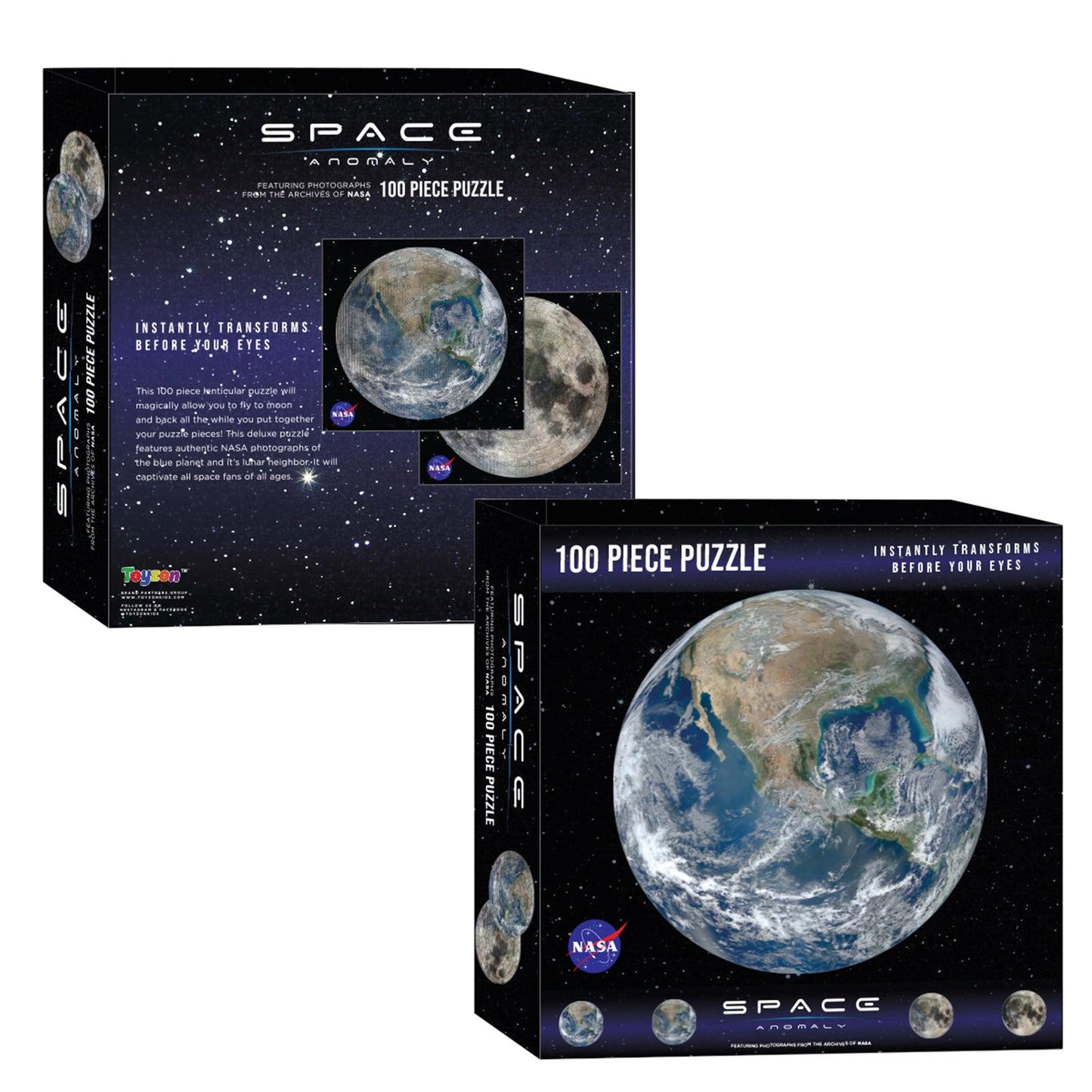 NASA - Space Anomaly 100 Piece Lenticular Puzzle