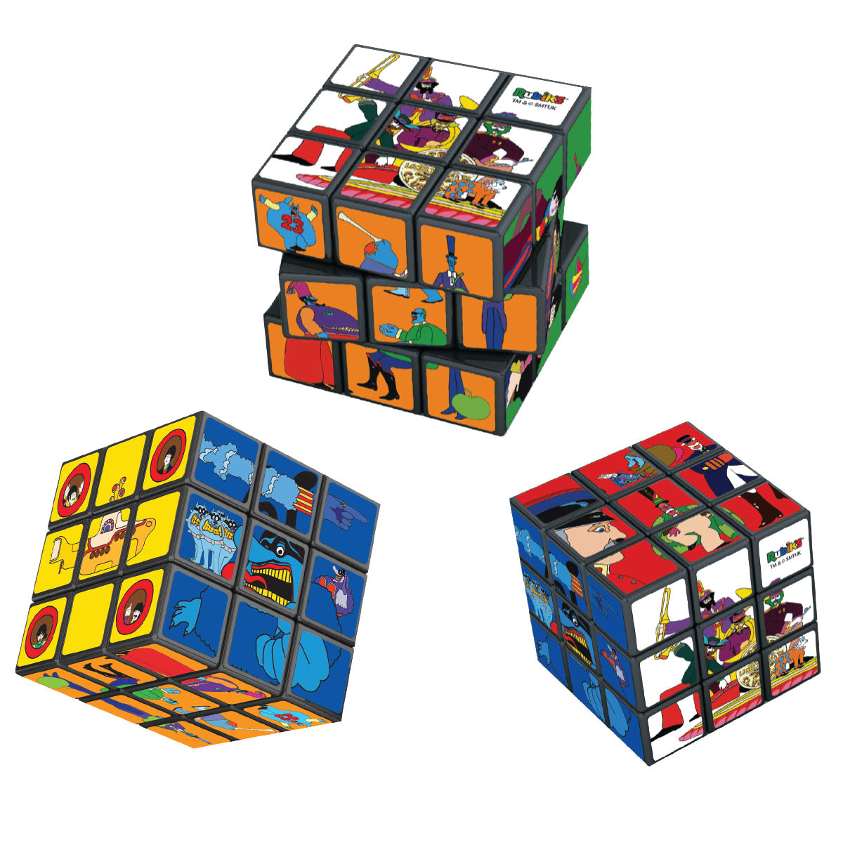 Rubik’s x Beatles Yellow Submarine Cube