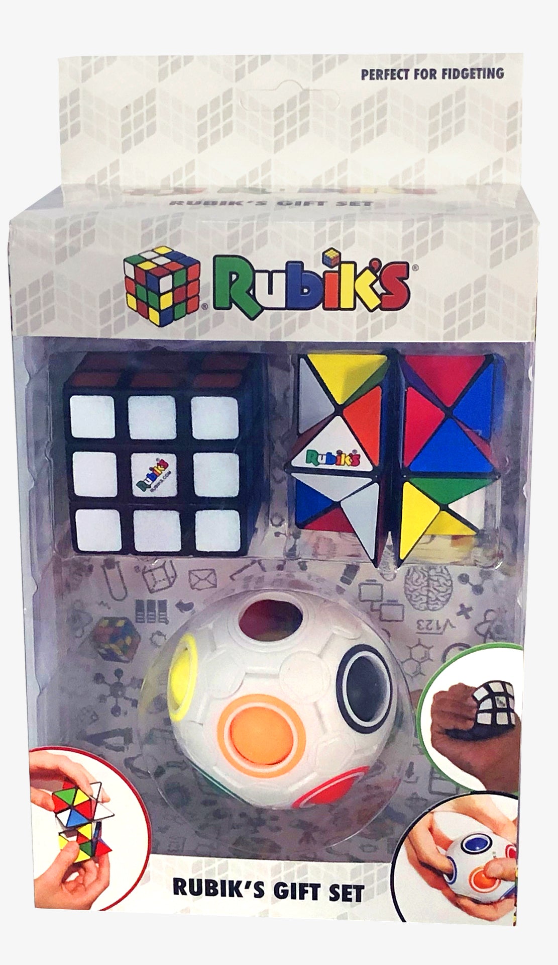 Rubik's - Gift Set (Includes Rainbow Ball, Squishy Cube, and Magic Star)