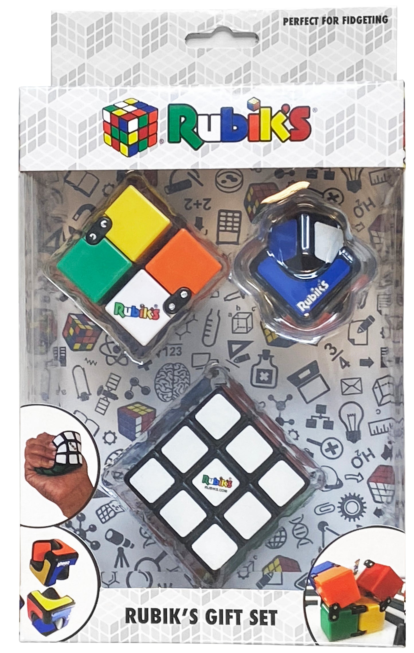 Rubik's Gift Set - (Includes Squishy Cube, Infinity Cube and Spin Cublet)