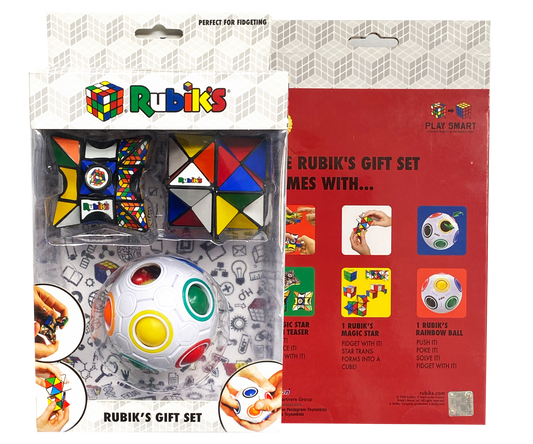 Rubik's Gift Set - (Includes Rainbow Ball, Magic Star and Magic Star Spinner)