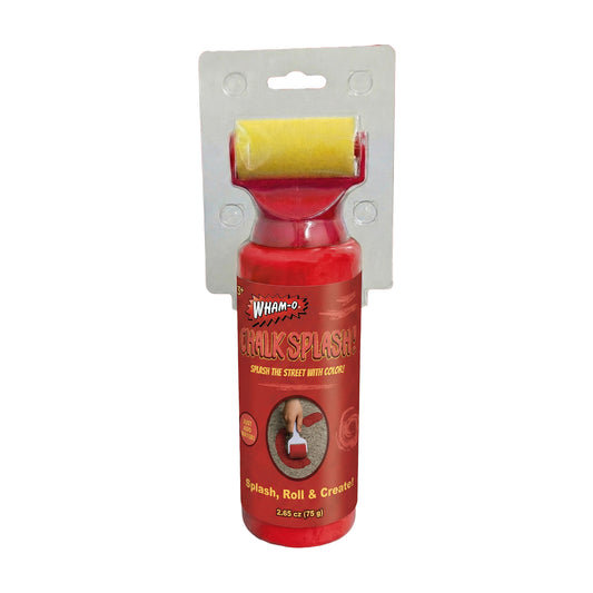 WHAM-O® Chalk Splash! – 2.65 oz Liquid Sidewalk Chalk Roller (Just Add Water, Assorted Colors)