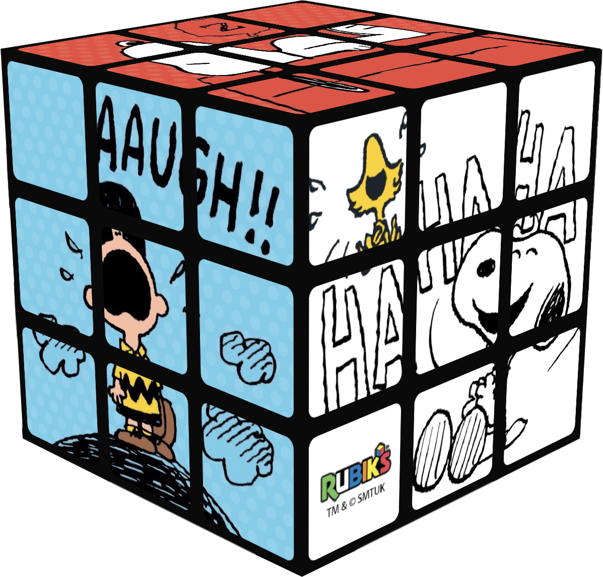 Rubik's Cube x Peanuts Classic Moments Cube