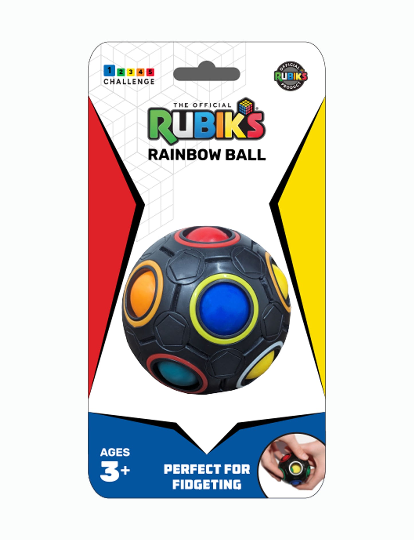 Rubik's - Black Rainbow Ball (Clamshell)