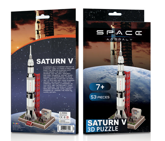 NASA - Saturn V 3D Puzzle - 53 pcs