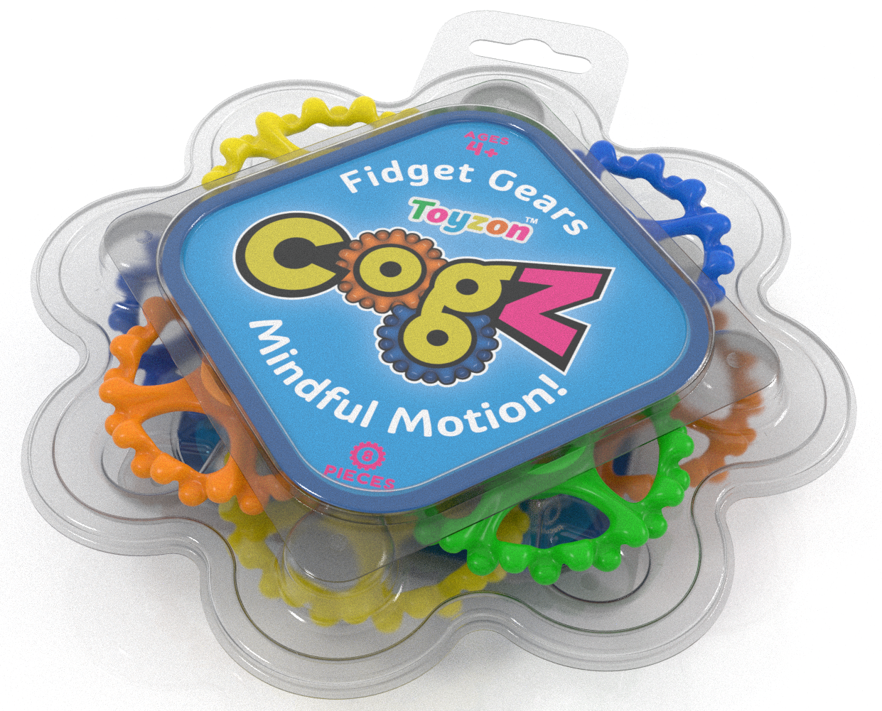 COGZ: Mindful Motion 8-Piece Fidget Gears