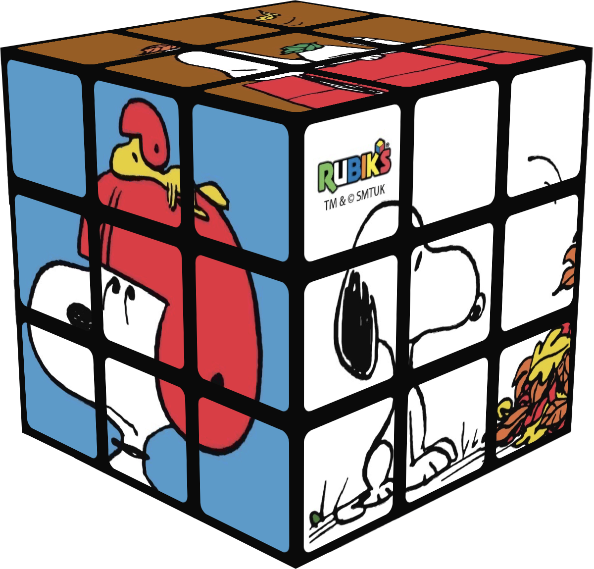 Rubik's x Peanuts Authentic Cube