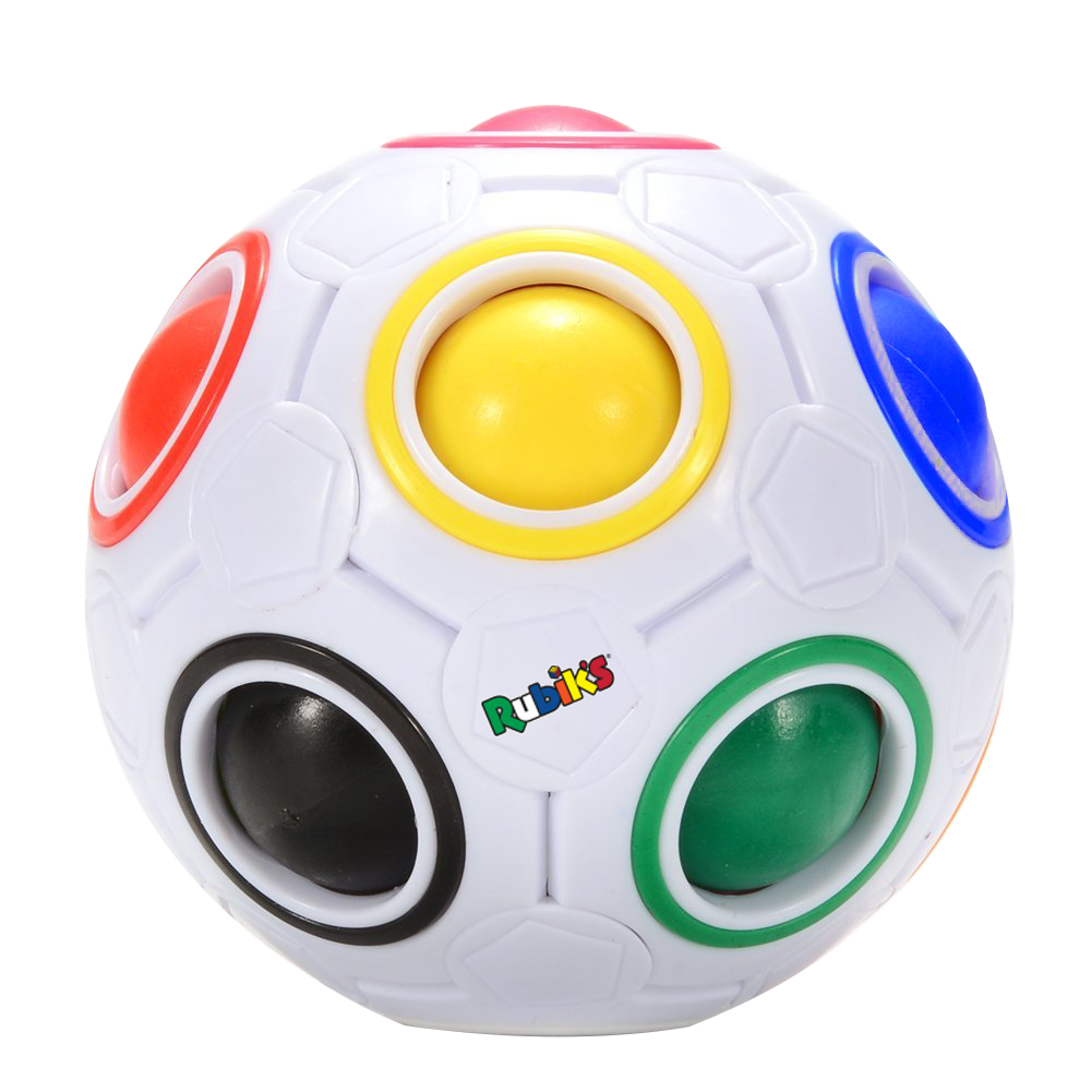 Rubik's - White Rainbow Ball (Clamshell)